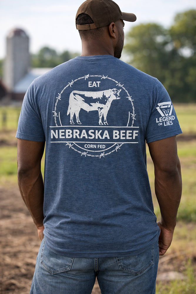 Legend or Lies Eat Nebraska Beef Unisex Fit T-Shirt