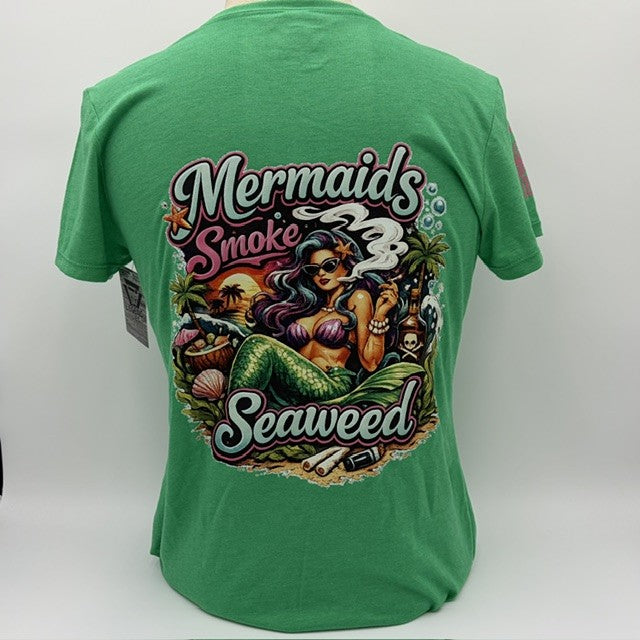 Legend or Lies Mermaids Smoke Seaweed Womens T-shirt