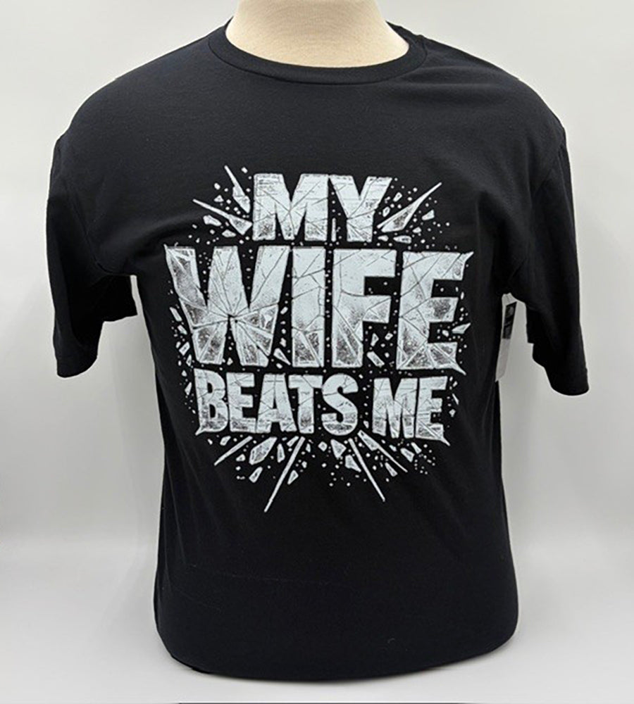 Legend or Lies My Wife Beats Me Funny Mens T-Shirt