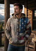 Legend or Lies Mens We The People Patriot Fleece Hoodie